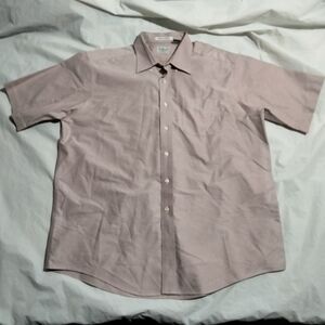 L.L.Bean Men's Wrinkle-Resistant Button-down Shirt 17.5 Reg O XMO5 100% Cotton